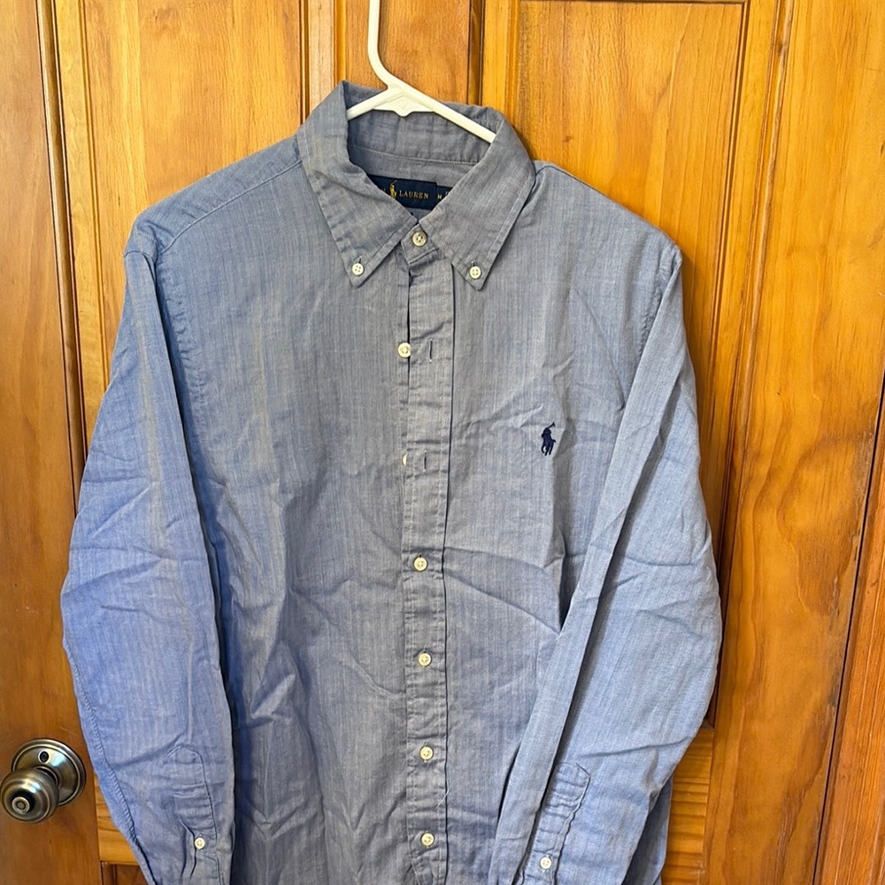 Polo by Ralph Lauren Blue Casual Button Down Shirt